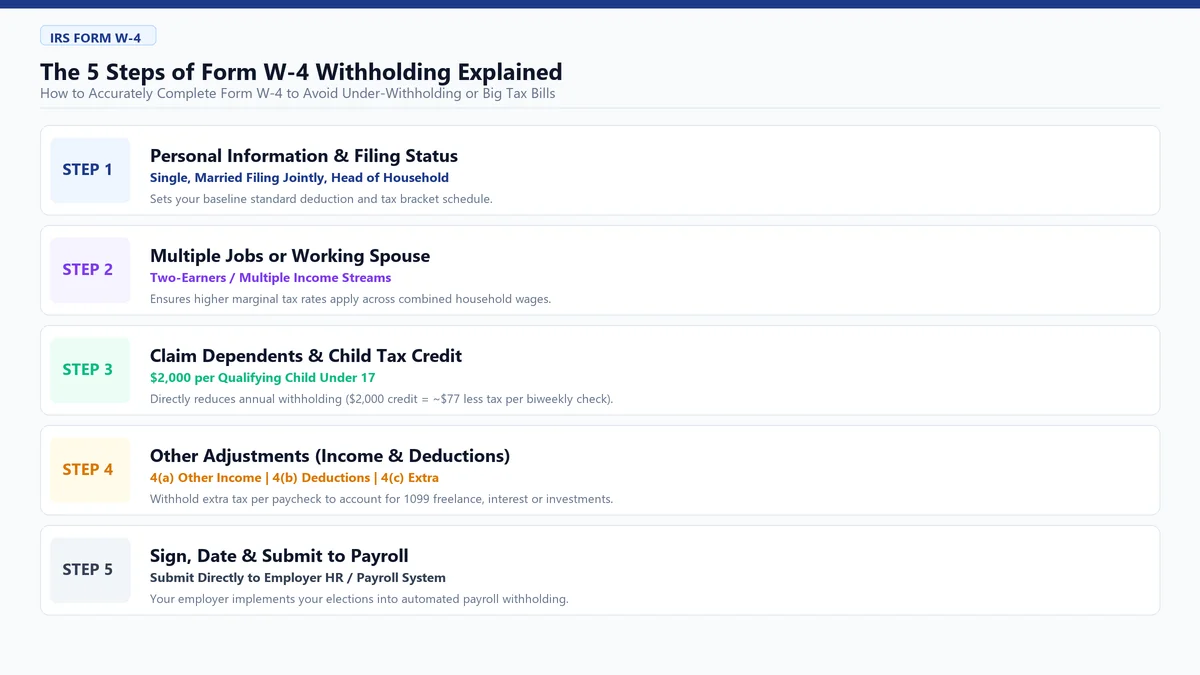 W-4 Withholding: How It Affects Your Paycheck Diagram and Analysis