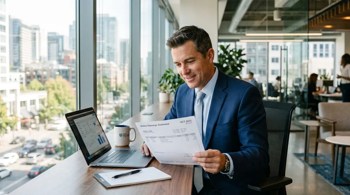 Salary Paycheck Calculator Calculation and Paycheck Statement
